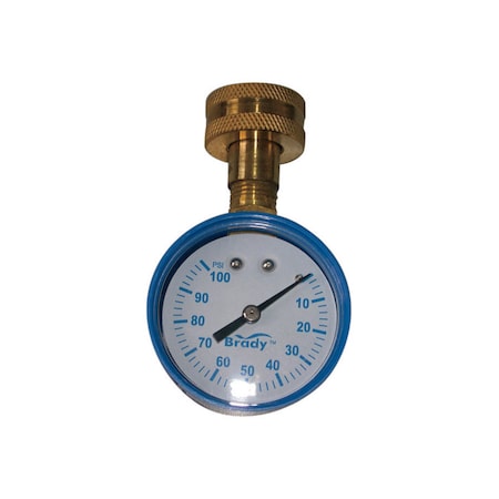 Gauge Watr Prsr100Psi Lf